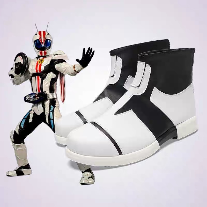 Anime Cosplay Kamen Rider - Kamen Rider Mach Deadheat Mach Scarpe
