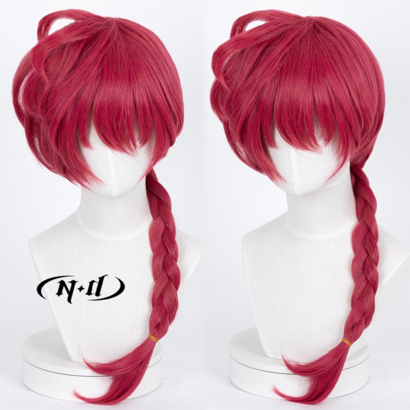 Anime Cosplay Red Hair - ND Ranma Saotome Parrucche Cosplay Parrucchino