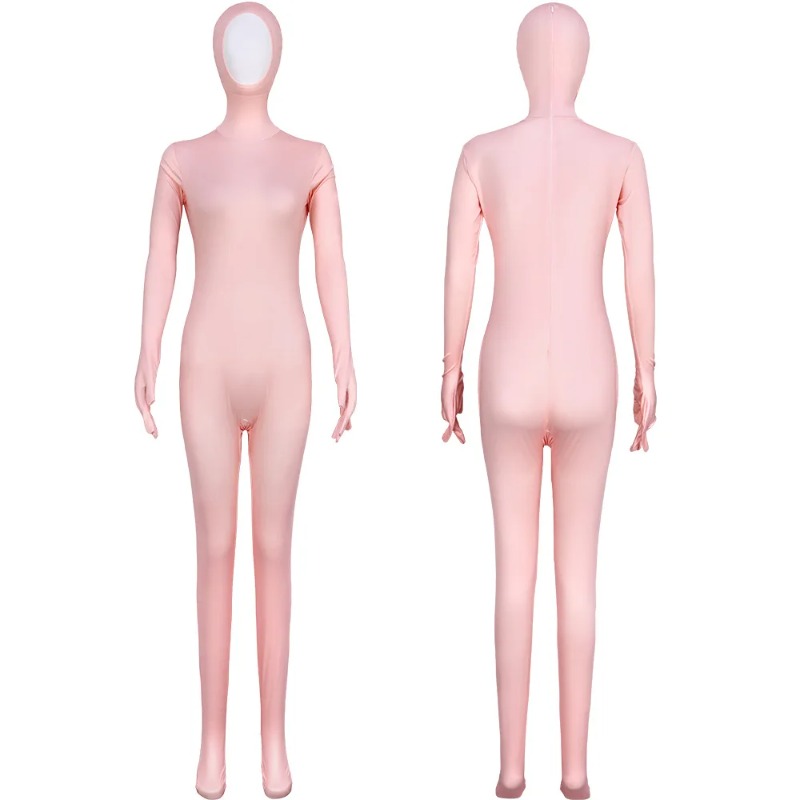 Anime Cosplay Face - Tuta Intera da Donna con Colletto