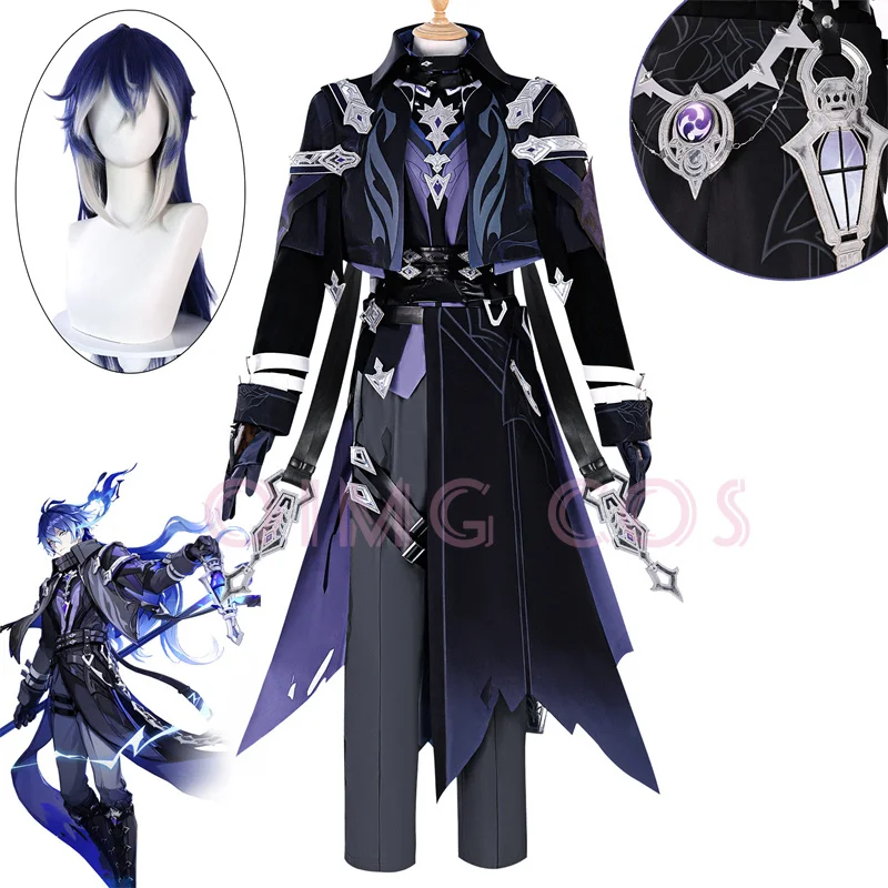 Anime Cosplay Women - Costume Cosplay Genshin Impact Flin, Uniforme