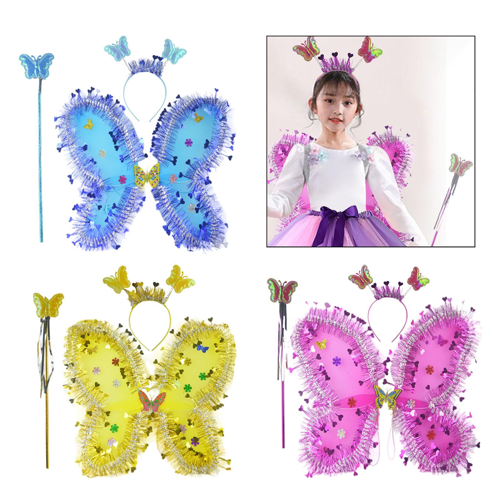 Anime Cosplay Girl Easy - Costume da farfalla con fascia per