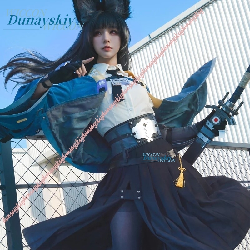 Anime Cosplay Zzz - Costume cosplay ZZZ Hoshimi Miyabi, parrucca,