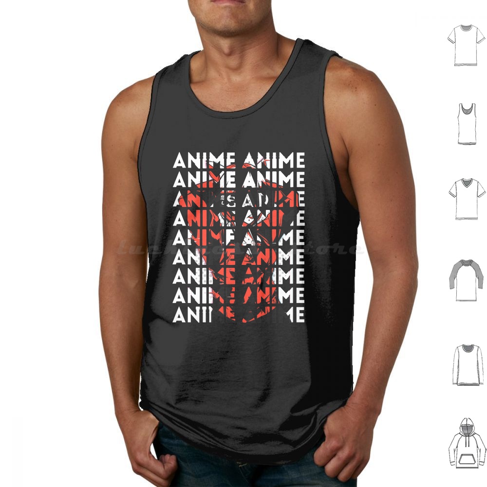 Anime Cosplay Girl Ideas - Canotte in cotone stampate con citazioni