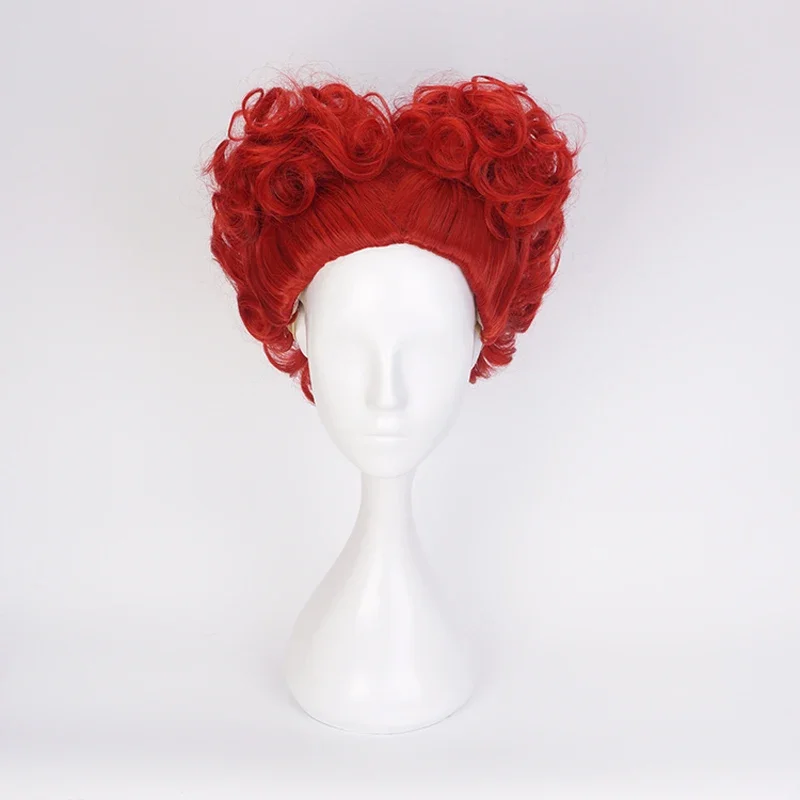 Anime Cosplay Red Hair - Parrucca cosplay Alice Red Queen Queen