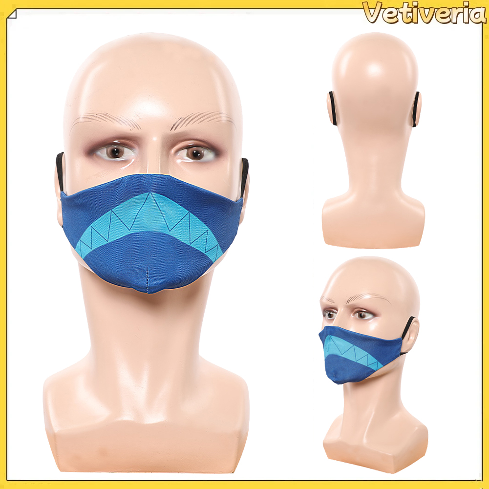 Anime Cosplay Face - Alastor Maschera Anime Hotel Travestimento Uomo