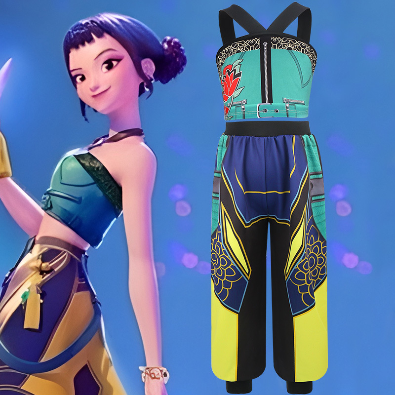 Anime Cosplay Korean Girl - Corea Pop Kids Costume Cosplay Ragazza