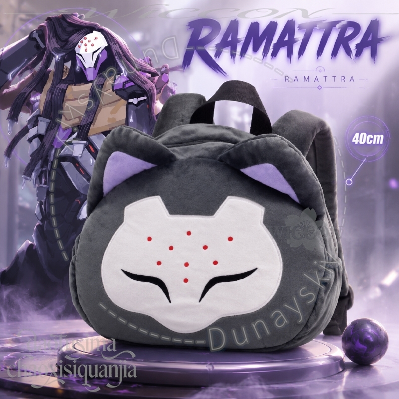 Anime Cosplay Face - RAMATTRA Fanart Anime Divertente Cuscino a