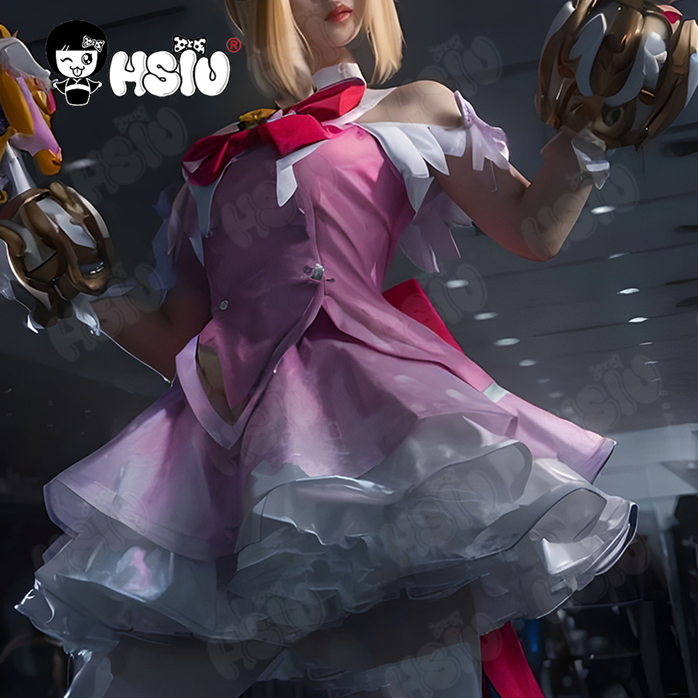 Anime Cosplay Pink - Parrucca del costume cosplay Juno HSIU