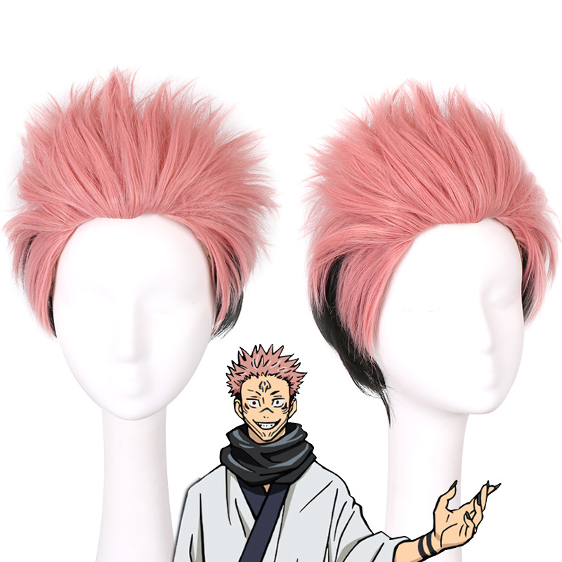 Anime Cosplay Face - Parrucca cosplay Sukuna a due facce