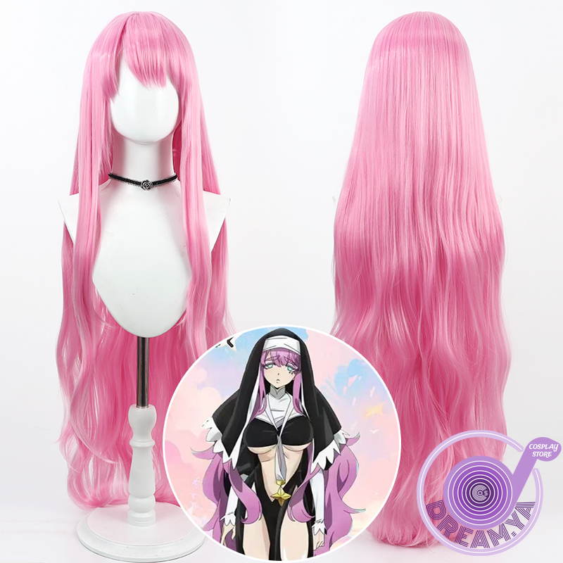 Anime Cosplay Pink - Sorella Gigant Parrucca Cosplay Mahou Shoujo