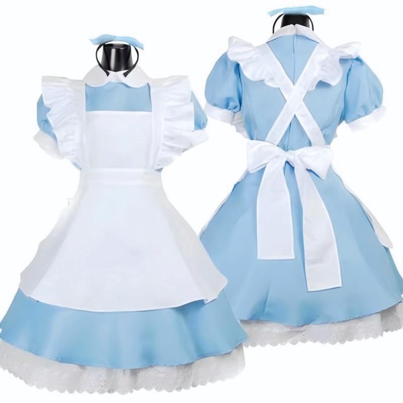Asian Cosplay Anime - Costumi Cosplay Donna Vestito Lolita Grembiule