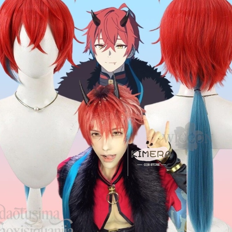 Anime Cosplay Red Hair - Kimera Store Anime Principessa Kaguya! Parrucche