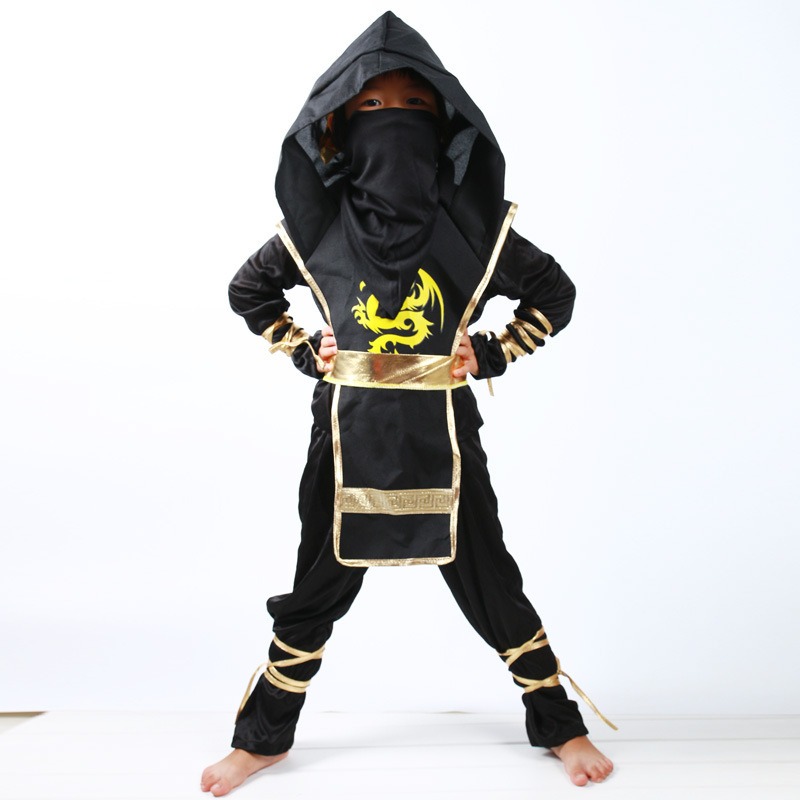 Anime Cosplay Girl Ideas - Costume da Ninja Deluxe per Bambini,