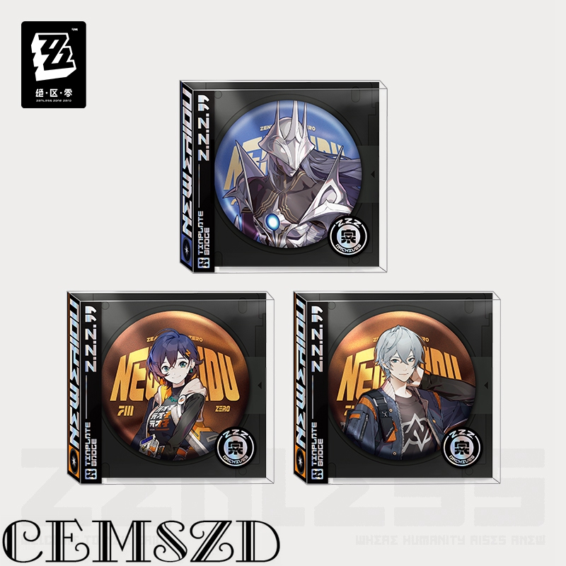 Anime Cosplay Zzz - [Originale] Badge in Latta Cosplay Zenless