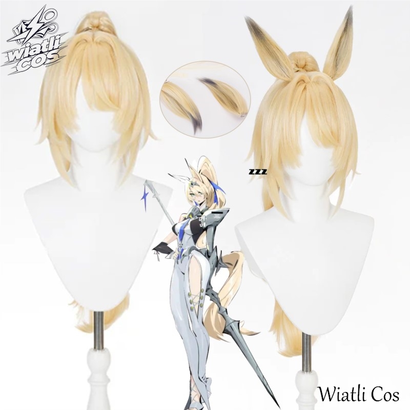 Anime Cosplay Zzz - Parrucca Cosplay Sigrid De L'Azur di