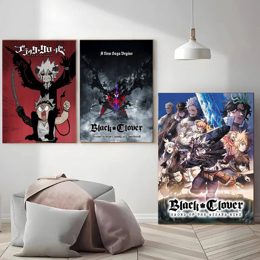 Poster Anime Black Clover per  - Black Clover Grimoire recensione e prezzo