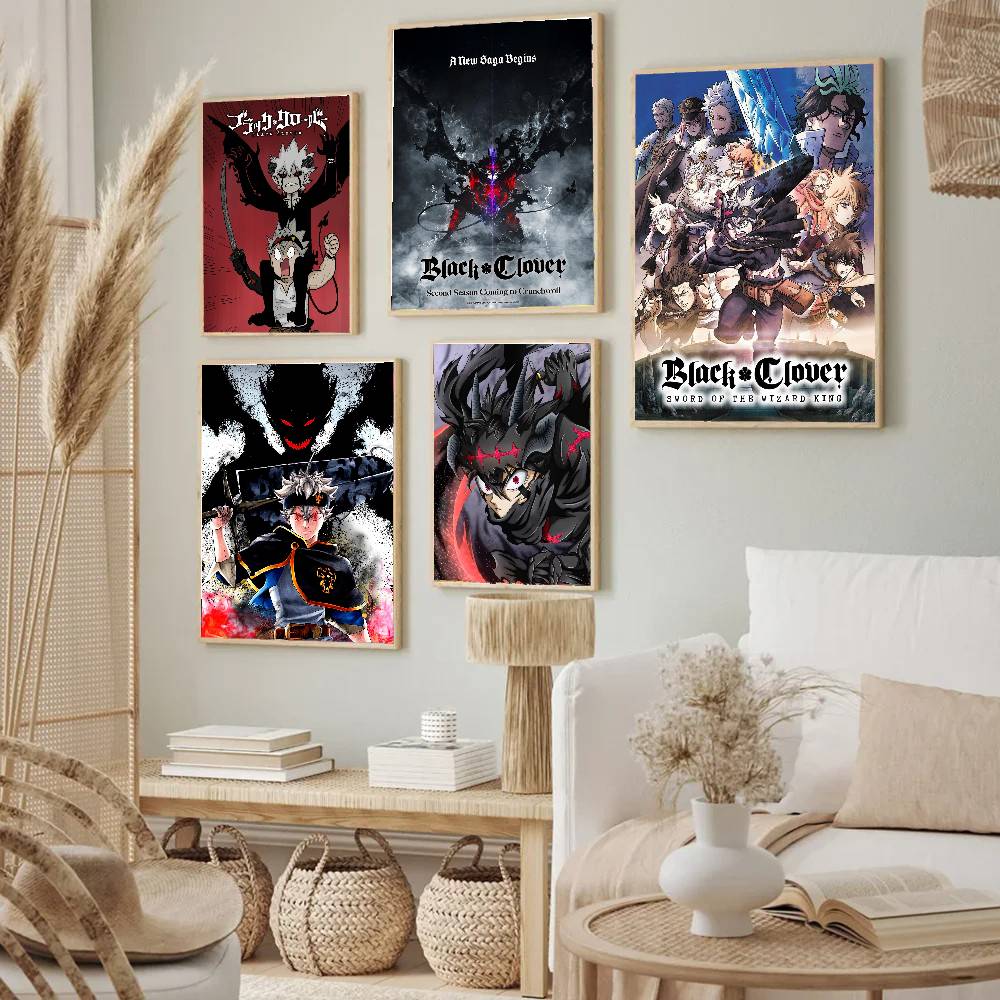 Poster Anime Black Clover per  - Black Clover Grimoire recensione e prezzo