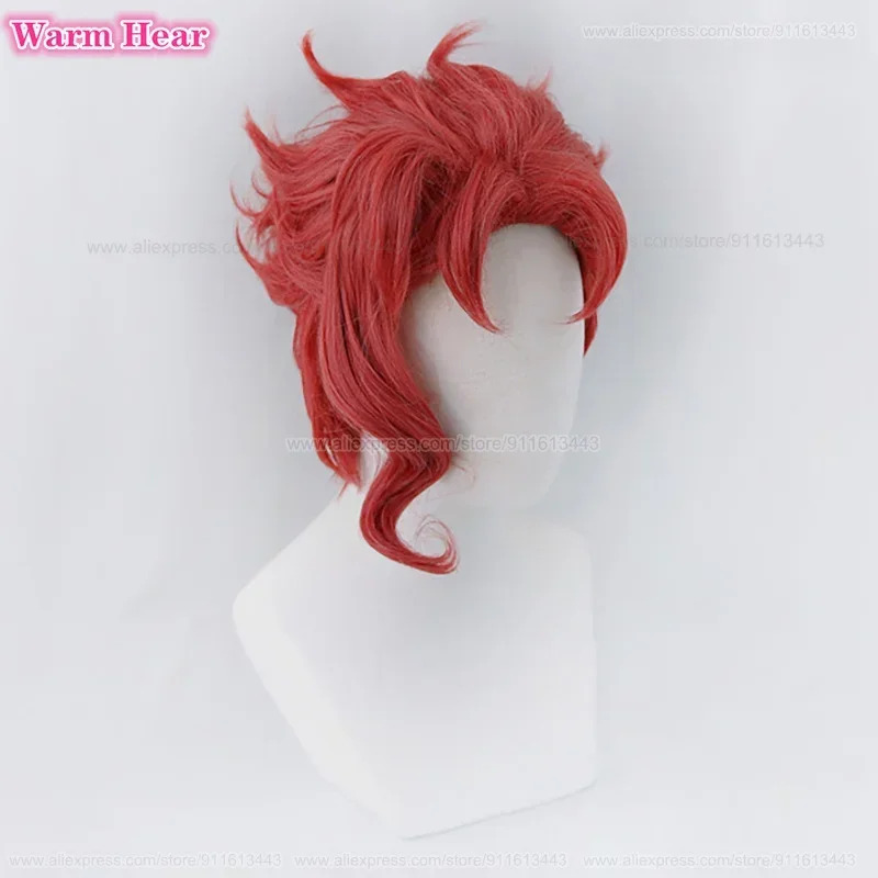 Noriaki Kakyoin parrucca sinte - Anime Cosplay Red Hair recensione e prezzo