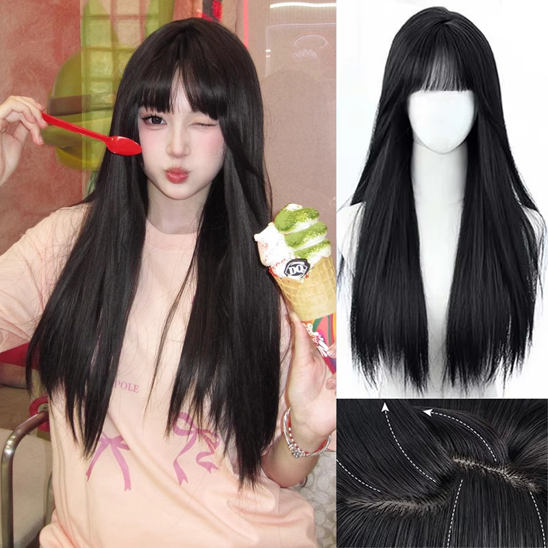 Parrucca Sintetica Coreana Ner - Anime Cosplay Korean Girl recensione e prezzo
