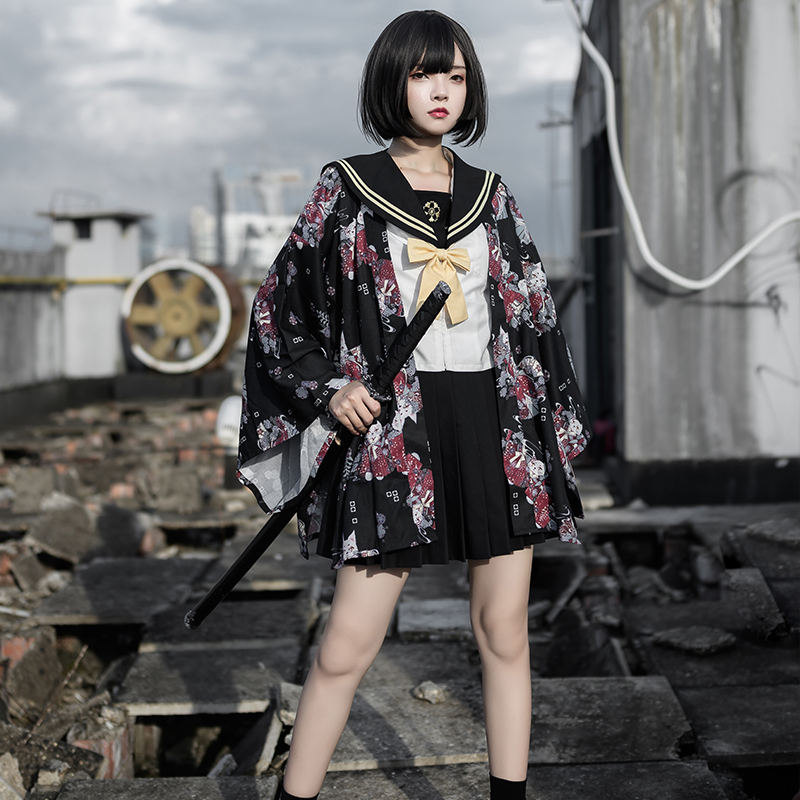 Retro Kimono Cardigan Anime gi - Asian Cosplay Anime recensione e prezzo