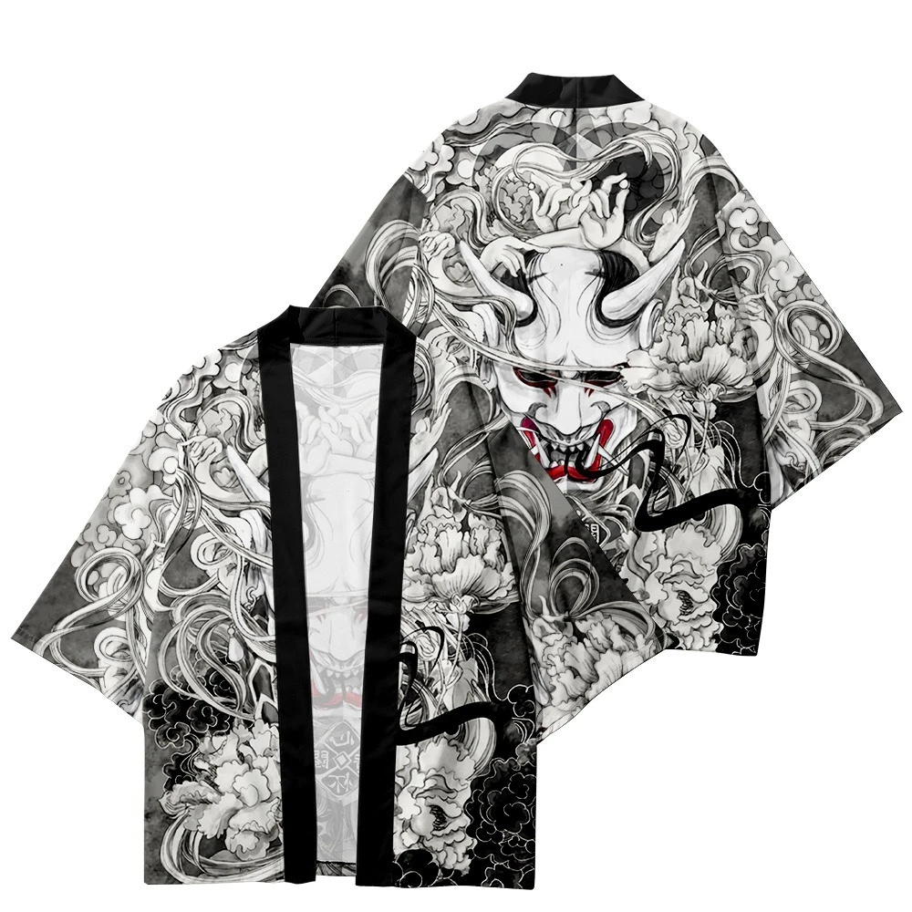 Camicia samurai con stampa dem - Asian Cosplay Anime recensione e prezzo