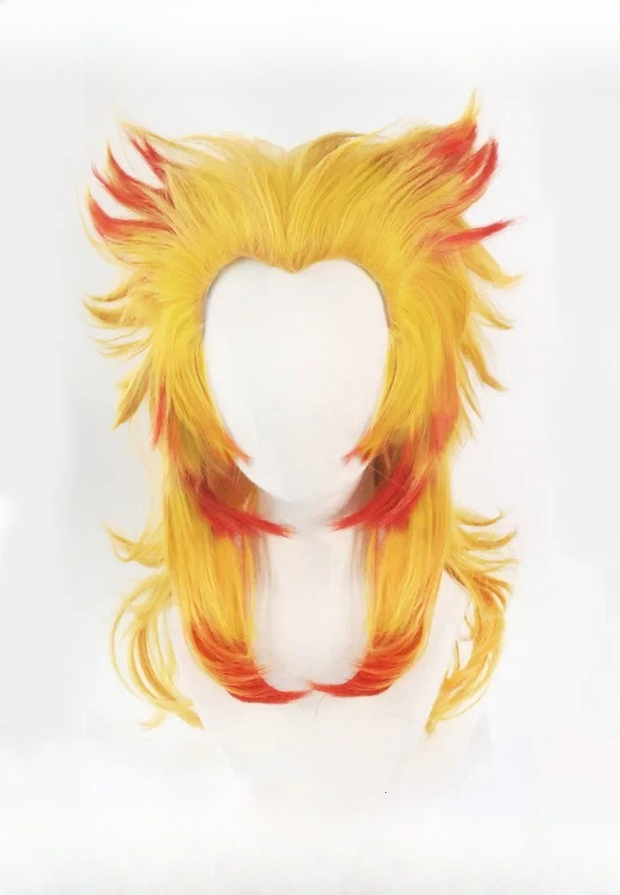 Parrucca Rengoku Kyoujurou Kim - Anime Cosplay Red Hair recensione e prezzo