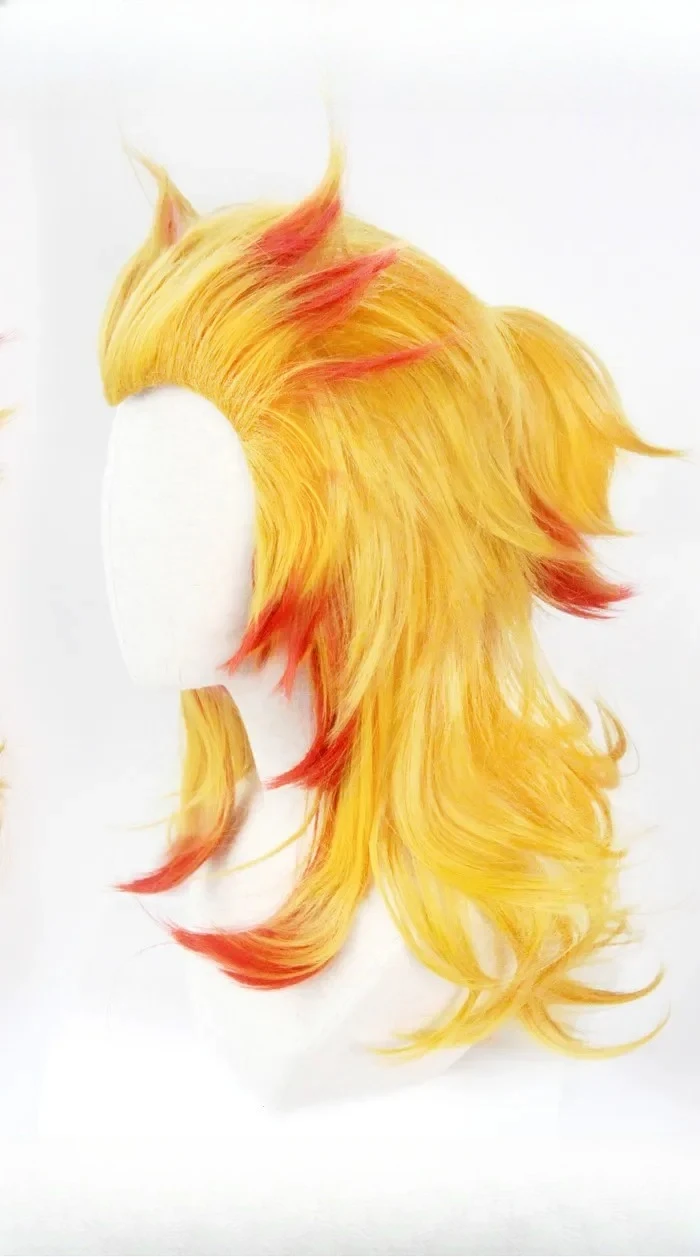 Parrucca Rengoku Kyoujurou Kim - Anime Cosplay Red Hair recensione e prezzo
