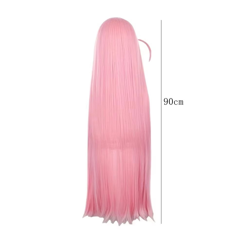 Parrucca lunga rosa con frangi - Anime Cosplay Girl Easy recensione e prezzo