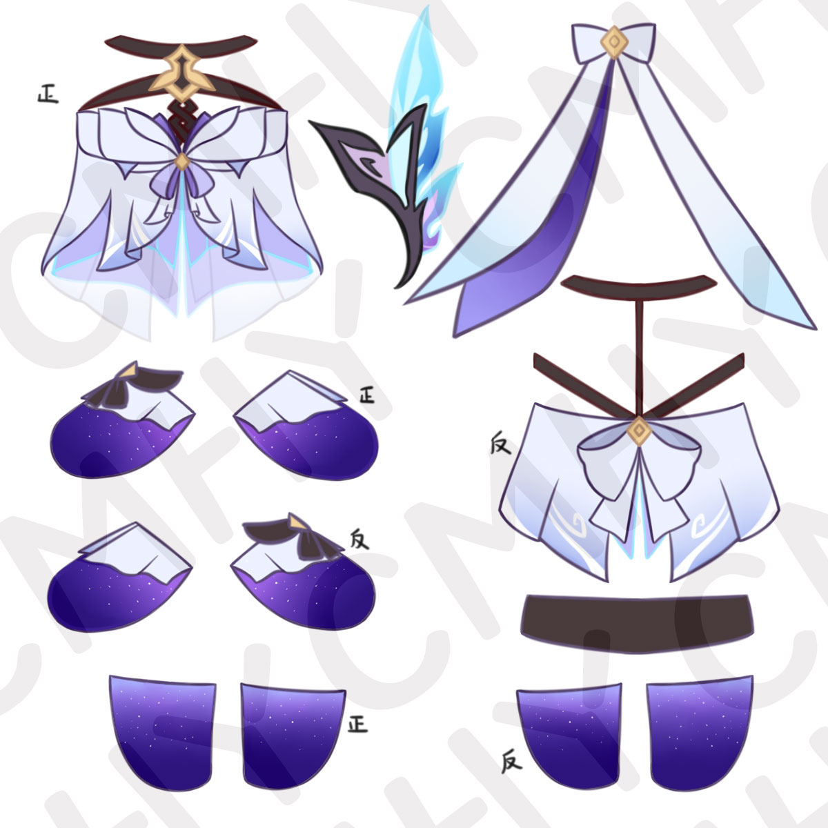 Gioco Genshin Impact Skirk Gat - Anime Cosplay Women recensione e prezzo