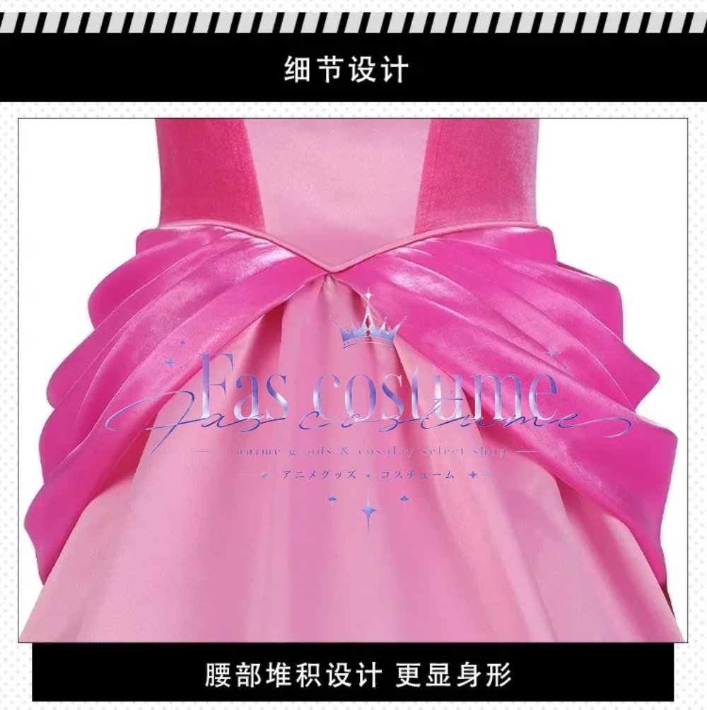 Costume da Principessa Peach,  - Anime Cosplay Pink recensione e prezzo