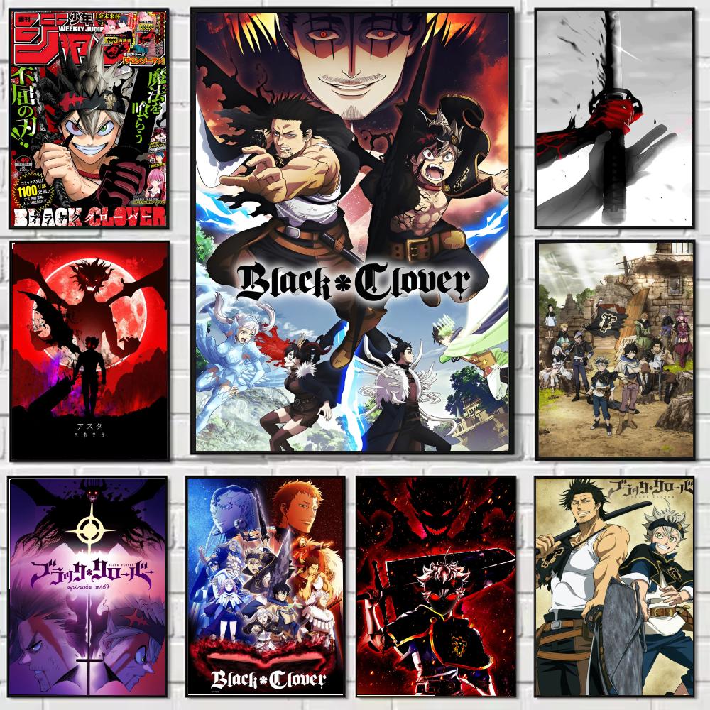 Anime B-Black Hot Clover Poste - Black Clover Grimoire recensione e prezzo