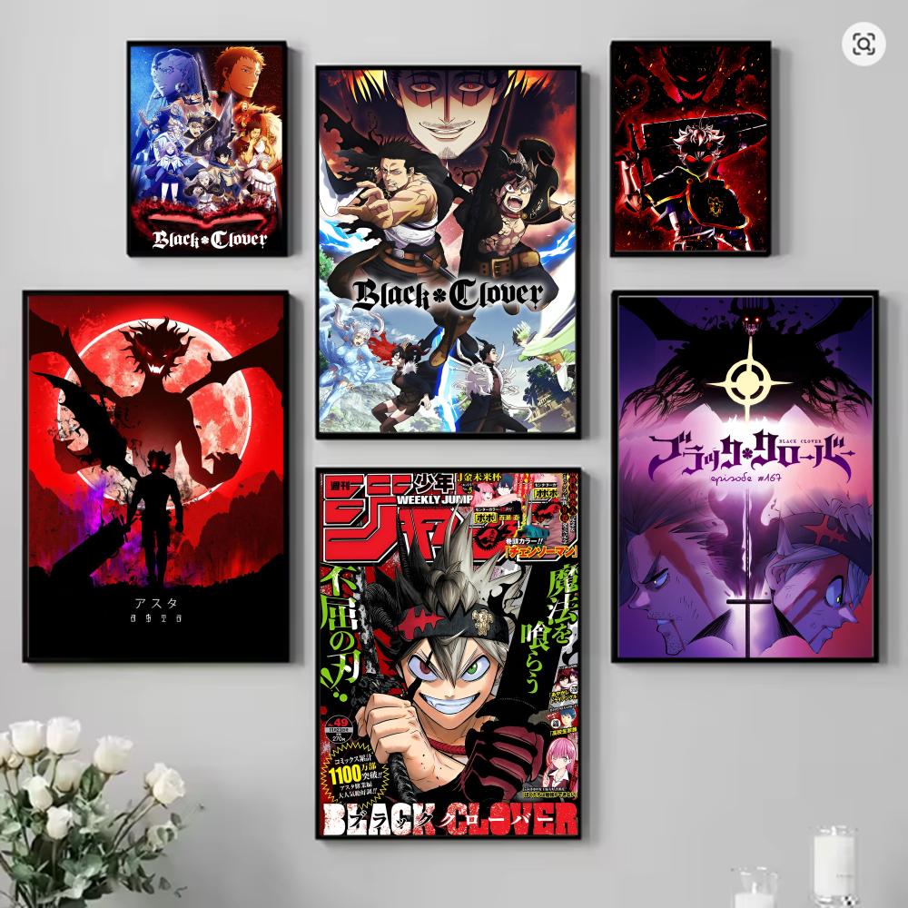 Anime B-Black Hot Clover Poste - Black Clover Grimoire recensione e prezzo
