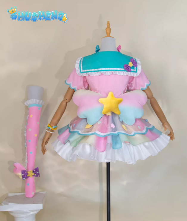 Costume Cosplay Anime Idol Tim - Anime Cosplay Pink recensione e prezzo