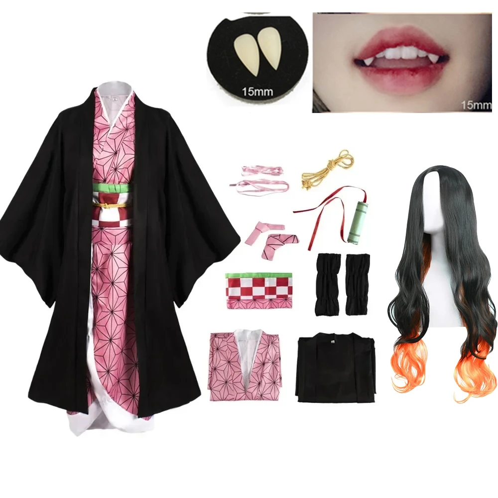 Halloween 2025 Anime Kimetsu N - Anime Cosplay Nezuko recensione e prezzo