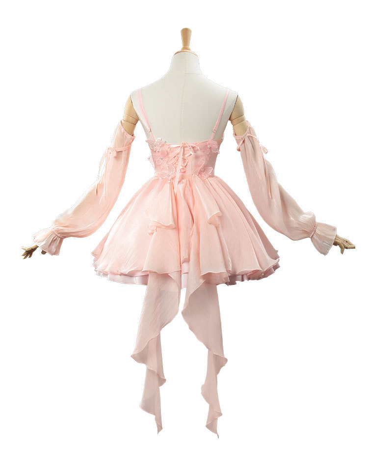 Costume cosplay Otome Game Lov - Anime Cosplay Pink recensione e prezzo