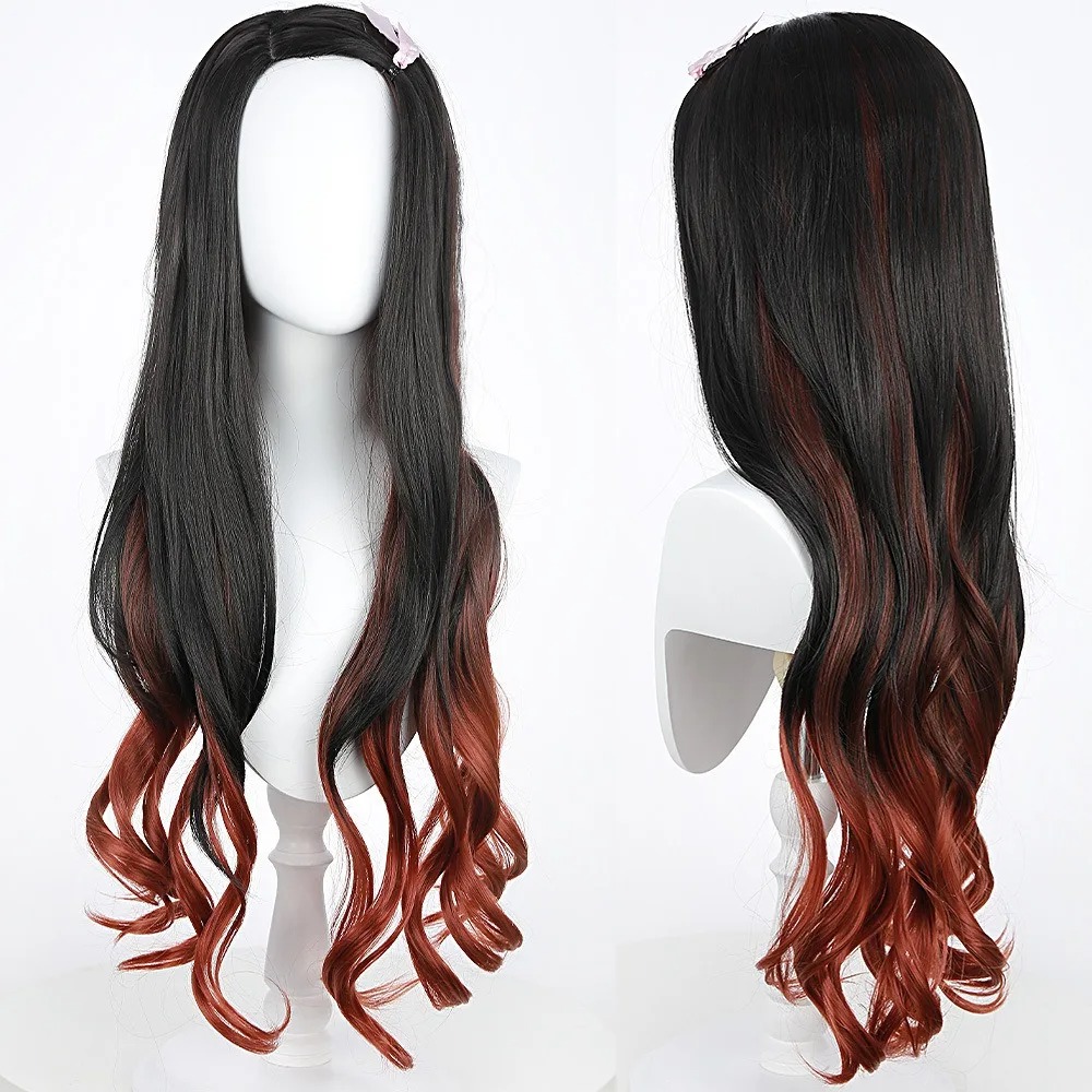 Parrucca Cosplay Anime Nezuko  - Anime Cosplay Nezuko recensione e prezzo
