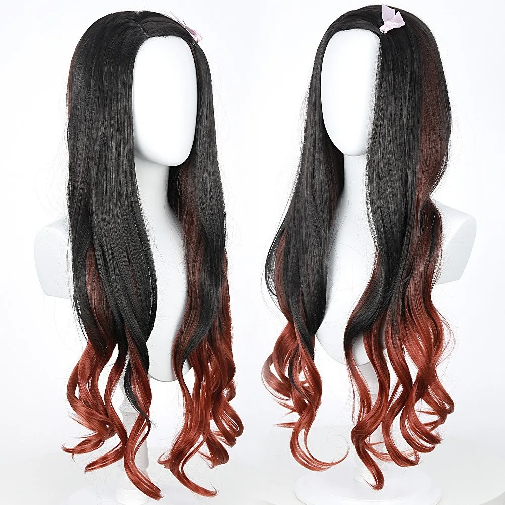 Parrucca Cosplay Anime Nezuko  - Anime Cosplay Nezuko recensione e prezzo